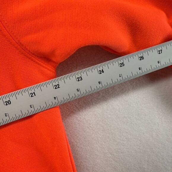 Ninja Sweatshirt Men's Medium Neon Pink Hoodie Embroidered Spellout Gaming Merch - Picture 5 of 11